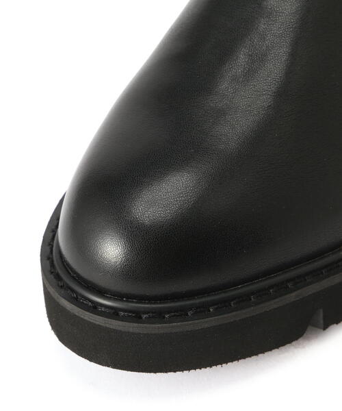 EDIT COLOGNE(エディットコロン)の「サイドゴアブーツ(ブーツ・レディース・ホワイト/ブラック・23.5cm/23.0cm/24.0cm)」の5枚目の写真