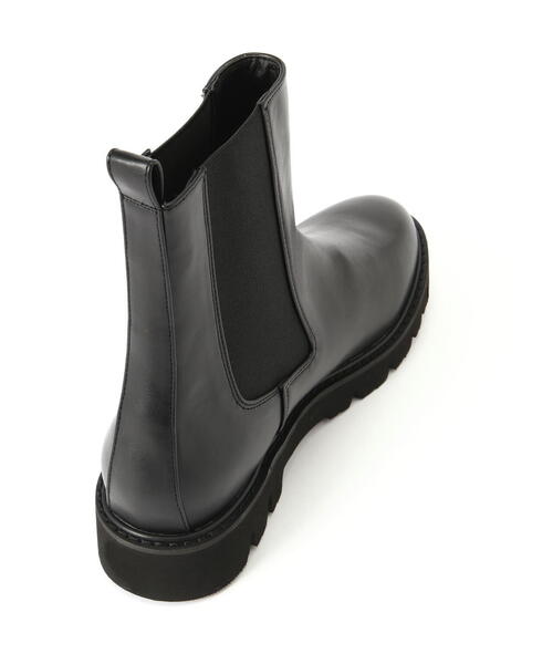 EDIT COLOGNE(エディットコロン)の「サイドゴアブーツ(ブーツ・レディース・ホワイト/ブラック・23.5cm/23.0cm/24.0cm)」の6枚目の写真