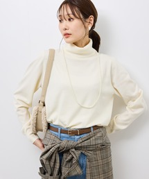 ROPE' PICNIC | アンチピリング天竺タートルネックニットプルオーバー/イージーケア(ニット/セーター)