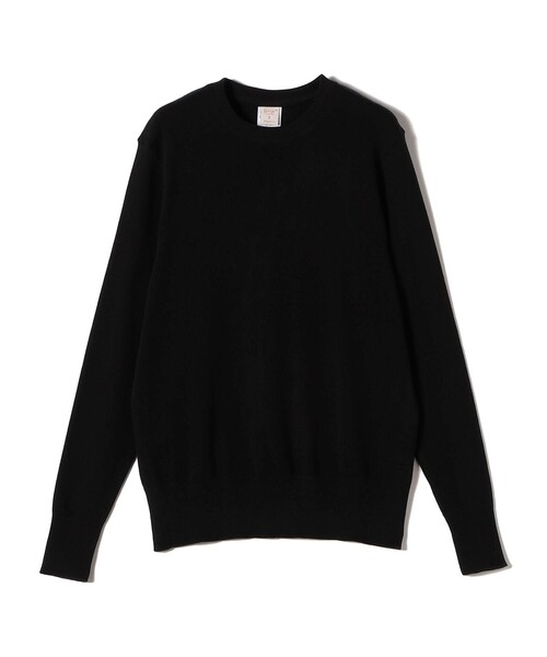 gicipi（ジチピ）の「gicipi:クルーネック ジャストフィット ニットソー（FRAGORA）（Tシャツ/カットソー・レディース・グレー/ライトブルー/ホワイト/ブラック・ONE SIZE）」の3枚目の写真