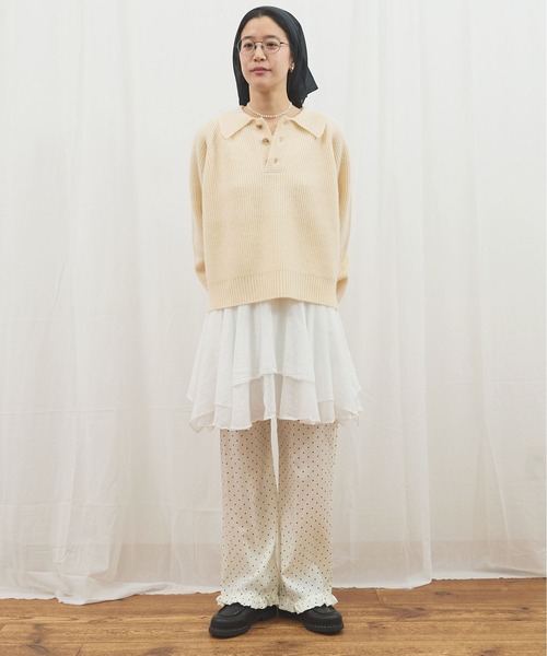 _CottonCupra twill pants（その他パンツ）｜fig London（フィグ