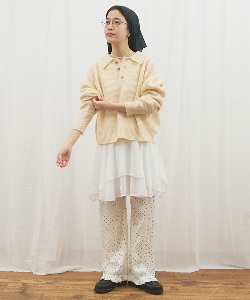 _CottonCupra twill pants（その他パンツ）｜fig London（フィグ