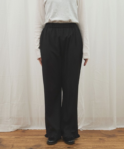 _CottonCupra twill pants（その他パンツ）｜fig London（フィグ