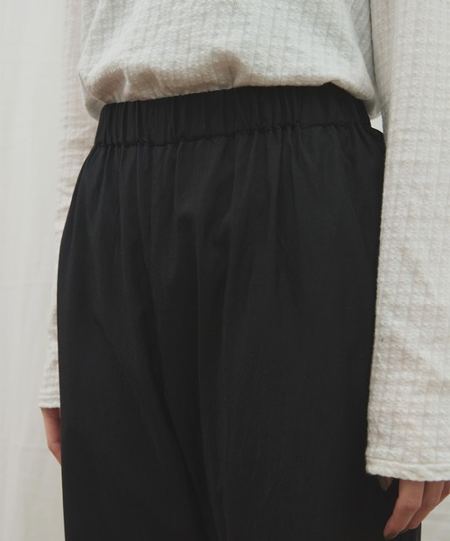 _CottonCupra twill pants（その他パンツ）｜fig London（フィグ