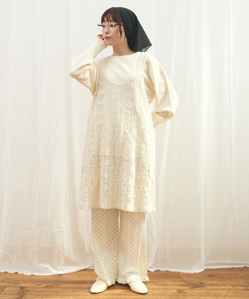 fig L London Carol pants ホワイト fig London（フィグロンドン）の「Carol pants（その他パンツ）」 - WEAR