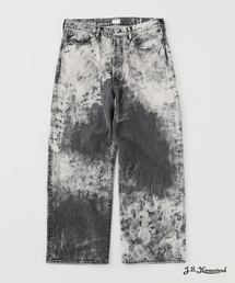 J.S.Homestead / ブラック スプラッシュ エイジング デニム 5ポケ パンツ