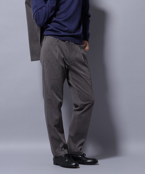 NANO universe（ナノユニバース）の「ストレッチカノコスラックス(セットアップ可)（スラックス・メンズ・チャコール/ネイビー/ブラック・XL/S/M/L）」の16枚目の写真