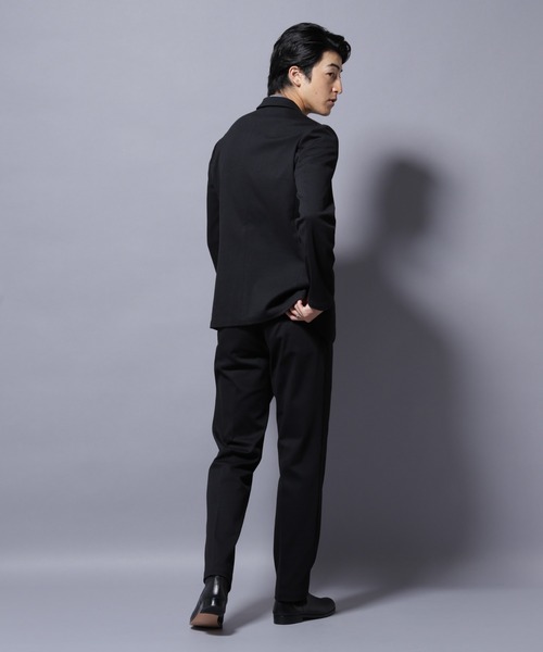 NANO universe（ナノユニバース）の「ストレッチカノコスラックス(セットアップ可)（スラックス・メンズ・チャコール/ネイビー/ブラック・XL/S/M/L）」の21枚目の写真