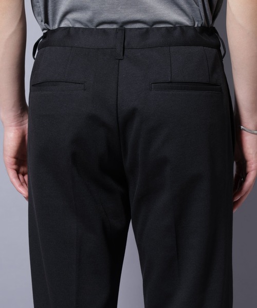 NANO universe（ナノユニバース）の「ストレッチカノコスラックス(セットアップ可)（スラックス・メンズ・チャコール/ネイビー/ブラック・XL/S/M/L）」の18枚目の写真