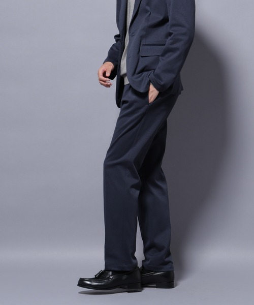 NANO universe（ナノユニバース）の「ストレッチカノコスラックス(セットアップ可)（スラックス・メンズ・チャコール/ネイビー/ブラック・XL/S/M/L）」の12枚目の写真