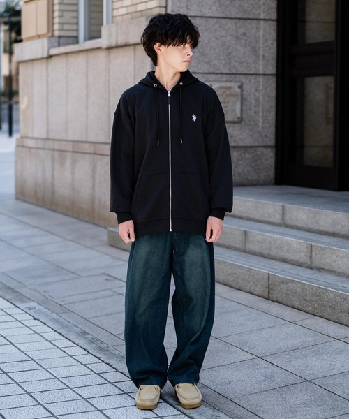 POLO黒ジップパーカー LEVI’S501濃紺デニムのセットメンズxs s相当 POLO黒ジップパーカー LEVI'S501濃紺デニムのセットメンズxs s相当 Polo by