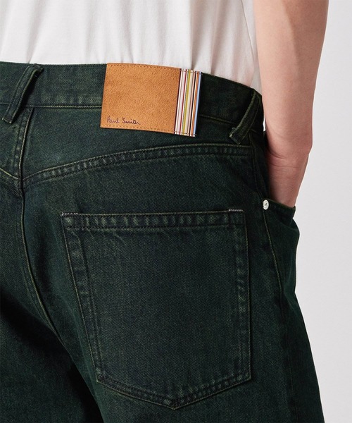 Paul Smith（ポールスミス）の「ダークグリーン オーバーダイ ジーンズ / 253119 842YD（デニムパンツ・メンズ・ダークグリーン・MEDIUM/LARGE/X-LARGE）」の4枚目の写真