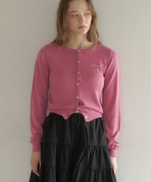 GIUNON（ジウノン）の「scallop knit cardigan / スカラップニットカーディガン（カーディガン/ボレロ）」