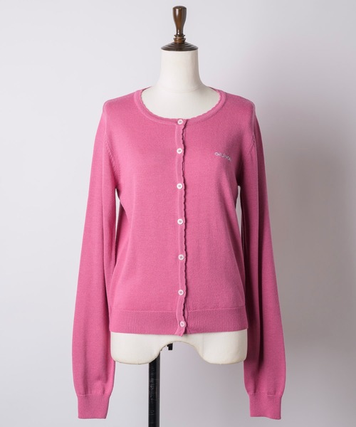 scallop knit cardigan / スカラップニットカーディガン（カーディガン