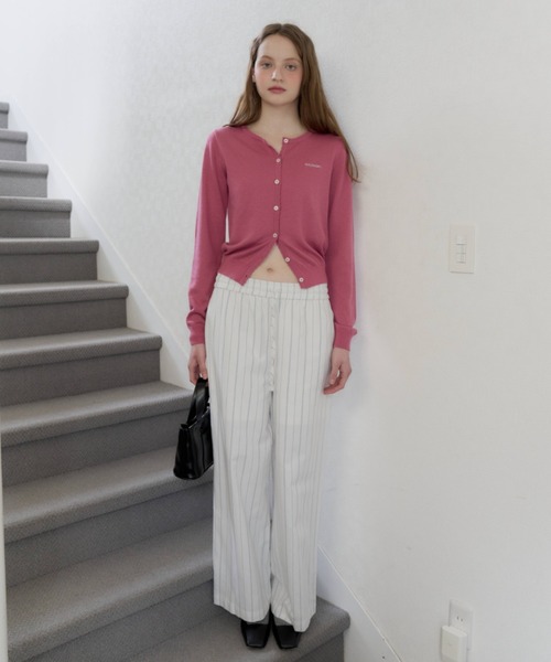 セール】scallop knit cardigan / スカラップニットカーディガン