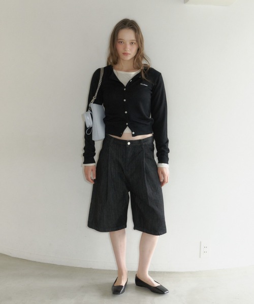 scallop knit cardigan / スカラップニットカーディガン（カーディガン