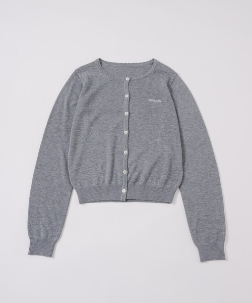 scallop knit cardigan / スカラップニットカーディガン（カーディガン