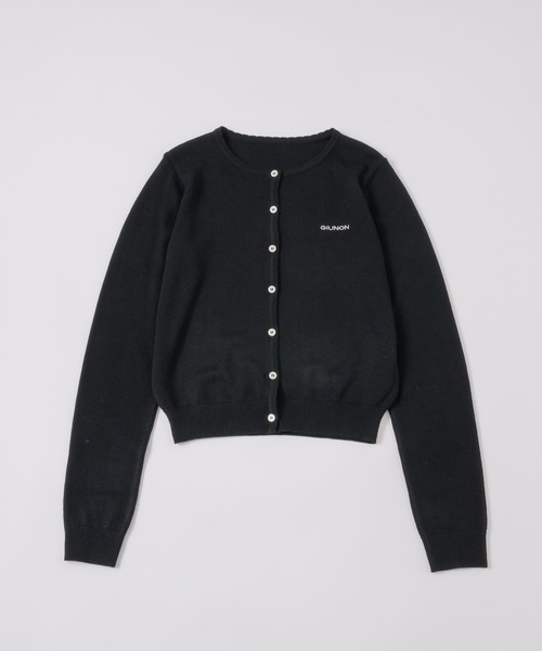 scallop knit cardigan / スカラップニットカーディガン（カーディガン