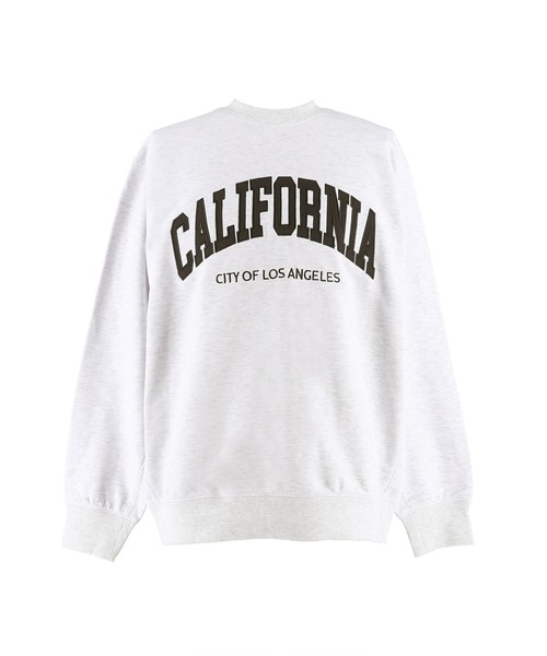 CVC裏毛ワッペンロゴトレーナー（スウェット）｜coca（coca）（コカ