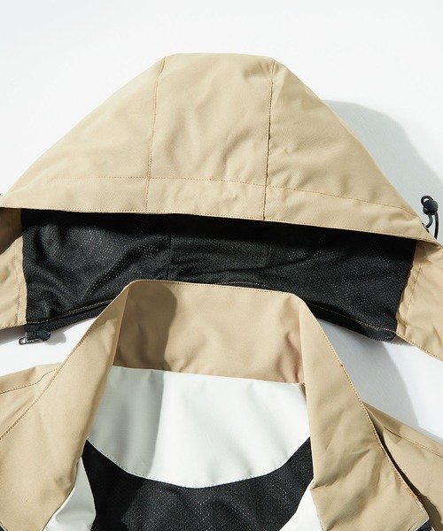 aimoha(アイモハ)の「aimoha men マウンテンフードパーカージャケット/MOUNTAIN HOODED PAKA JACKET(マウンテンパーカー・メンズ・ブルー/グリーン/ベージュ・MEDIUM/LARGE)」の15枚目の写真