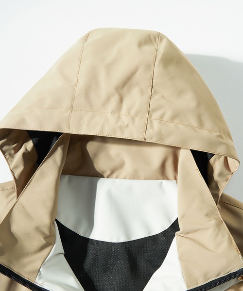 aimoha(アイモハ)の「aimoha men マウンテンフードパーカージャケット/MOUNTAIN HOODED PAKA JACKET(マウンテンパーカー・メンズ・ブルー/グリーン/ベージュ・MEDIUM/LARGE)」の16枚目の写真