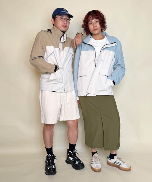 aimoha(アイモハ)の「aimoha men マウンテンフードパーカージャケット/MOUNTAIN HOODED PAKA JACKET(マウンテンパーカー・メンズ・ブルー/グリーン/ベージュ・MEDIUM/LARGE)」の19枚目の写真