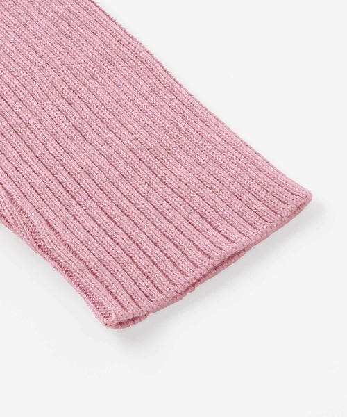 BeBe（ベベ）の「ラインリボンくるみボタンニット長袖カーディガン（カーディガン/ボレロ・キッズ・ピンク・120cm/150cm/130cm/140cm）」の11枚目の写真