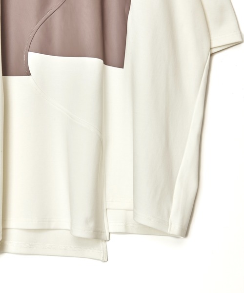 Maison ULA(メゾンウラ)の「【Maison ULA】スイッチングプリントTシャツ(Tシャツ/カットソー・メンズ・ブラック/オフホワイト・1/2)」の18枚目の写真
