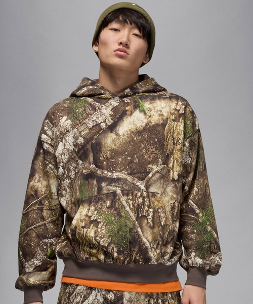JORDAN BRAND(ジョーダンブランド)の「JORDAN BRAND M J BRK FLC PO RLT / ジョーダン ブランド ジョーダン BRK フリース プルオーバー L/S フーディ RLT / NIKE【SP】(パーカー・メンズ・リアルツリーカモ・S/M/L/XL/XXL)」の2枚目の写真