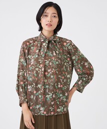 トランスワーク　花柄　トップス　新品未着用 TRANS WORK｜トランスワークのトップス（花柄・ボタニカル柄