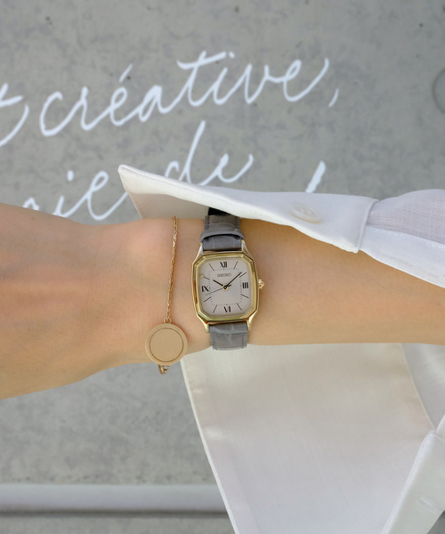 IENA 【SEIKO Exclusive IENA X HIROB 時計 SEIKO/セイコー】IENA × HIROB Exclusive Watch ブラックは待望