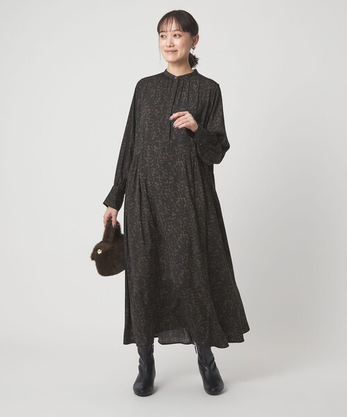 キリカエ ギャザー ワンピース 3（ドレス）｜green label relaxing