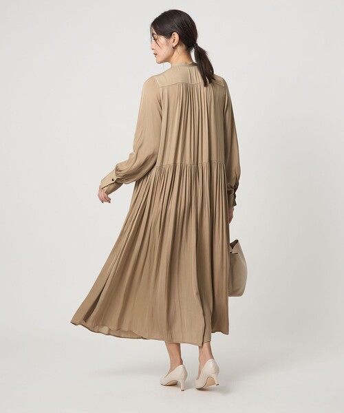 キリカエ ギャザー ワンピース 3（ドレス）｜green label relaxing