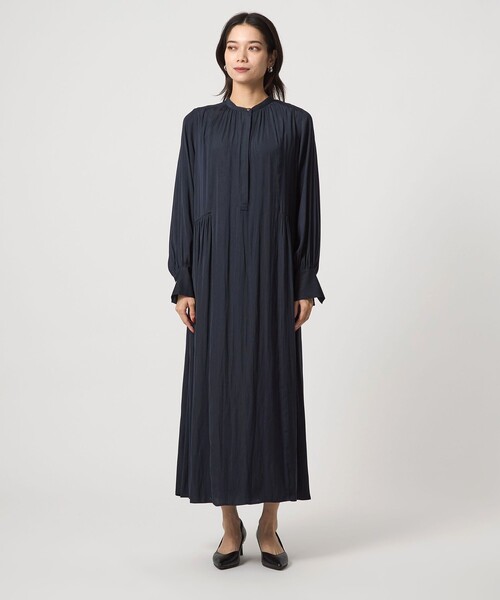 キリカエ ギャザー ワンピース 3（ドレス）｜green label relaxing