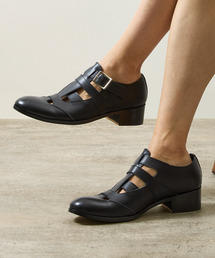 PADRONE（パドローネ）の「PADRONE パドローネ / BL GURRKHA SHOES レザーグルカシューズ / PU8394-2010（ドレスシューズ・メンズ）」