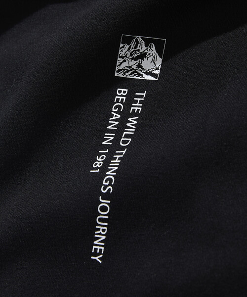 FREAK'S STORE（フリークスストア）の「限定展開 WILD THINGS×FREAK'S STORE/ワイルドシングス 別注 ビッグシルエット マルチプリントデザイン パーカー / フーディ（パーカー・メンズ・グレイッシュベージュ/ブラック/アッシュグレー/スミクロ・SMALL/MEDIUM/LARGE）」の9枚目の写真