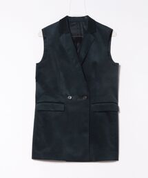 NEWYORKER | 【ウォッシャブル】ライトコール ダブルブレストジレ(テーラードジャケット)