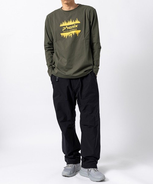phenix outdoor(フェニックスアウトドア)の「phenix outdoor(フェニックスアウトドア)ワイドシルエット 起毛メッシュ カーゴパンツ トリニティーパンツ(耐久性/保温性)(カーゴパンツ・メンズ・ブラック/カーキ/ベージュ・S/M/L/XL/XXL)」の7枚目の写真