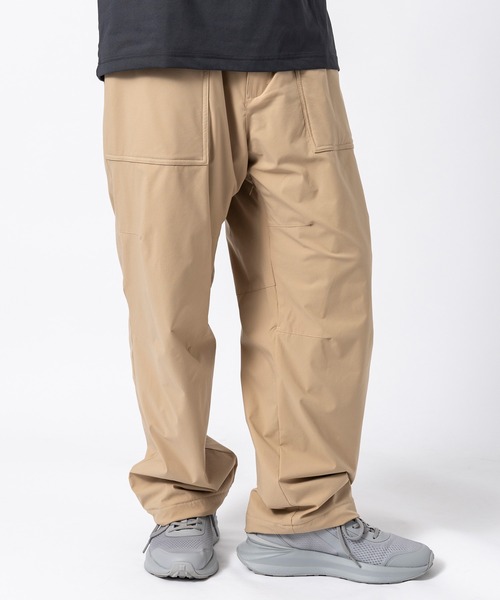 phenix outdoor(フェニックスアウトドア)の「phenix outdoor(フェニックスアウトドア)ワイドシルエット 起毛メッシュ カーゴパンツ トリニティーパンツ(耐久性/保温性)(カーゴパンツ・メンズ・ブラック/カーキ/ベージュ・S/M/L/XL/XXL)」の11枚目の写真
