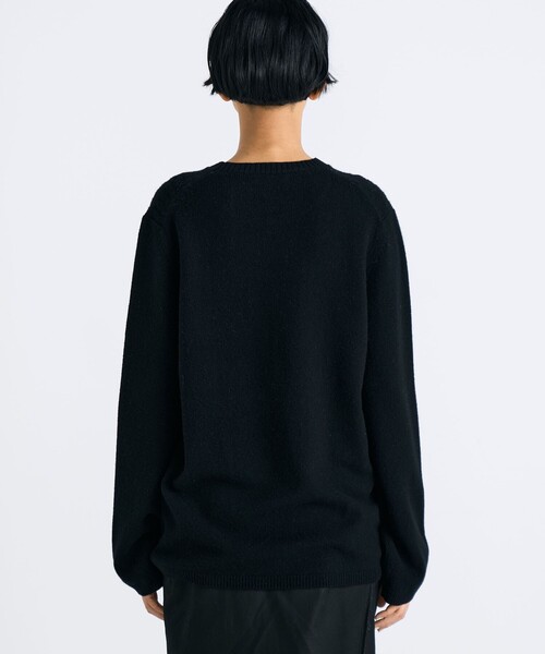 セール】パッチワークレース クルーネックニット（ニット/セーター