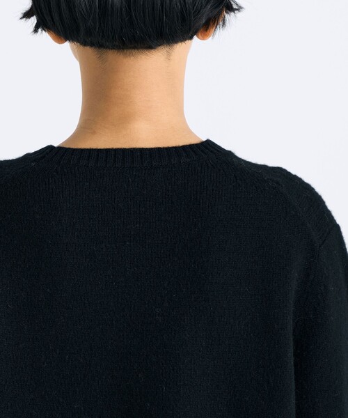 セール】パッチワークレース クルーネックニット（ニット/セーター