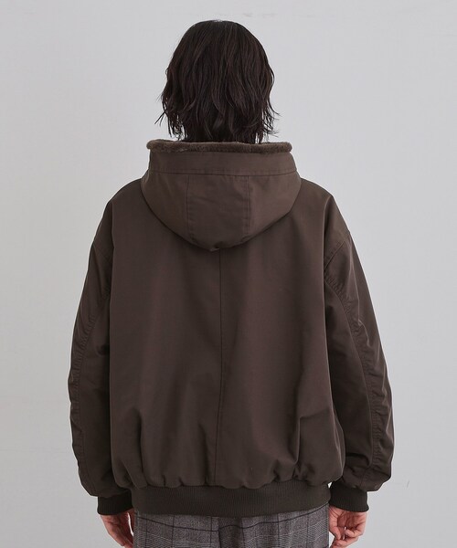 セール】【2WAY/洗える】リバーシブル フェイクファーブルゾン