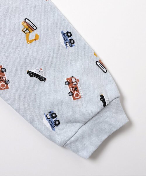 apres les cours(アプレレクール)の「トイプードル・くるま柄裏毛パジャマ(ルームウェア/パジャマ・キッズ・サックスブルー/ブラウン・90/110/120/80/100/130)」の21枚目の写真