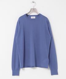 new basic　Lisse Cashmere crew knit
