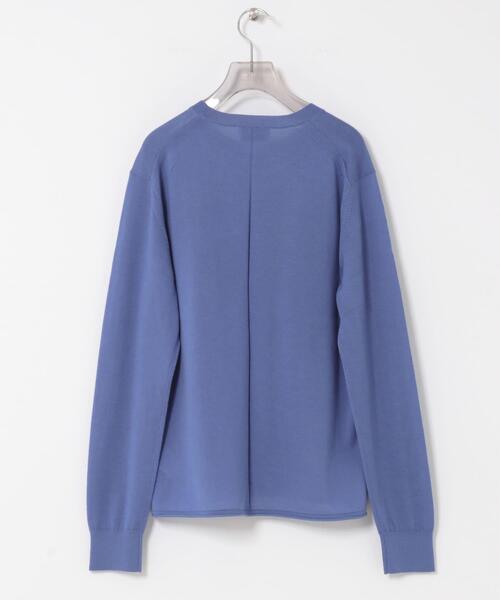 URBAN RESEARCH(アーバンリサーチ)の「new basic Lisse Cashmere crew knit(ニット/セーター・レディース・チャコールグレー/ベージュ系その他/ブルー系その他・FREE)」の15枚目の写真