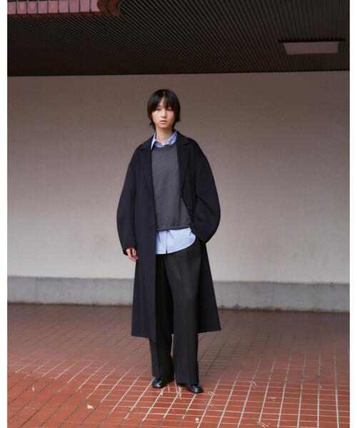 URBAN RESEARCH(アーバンリサーチ)の「new basic Lisse Cashmere crew knit(ニット/セーター・レディース・チャコールグレー/ベージュ系その他/ブルー系その他・FREE)」の19枚目の写真