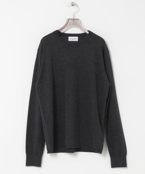 URBAN RESEARCH(アーバンリサーチ)の「new basic Lisse Cashmere crew knit(ニット/セーター・レディース・チャコールグレー/ベージュ系その他/ブルー系その他・FREE)」の20枚目の写真