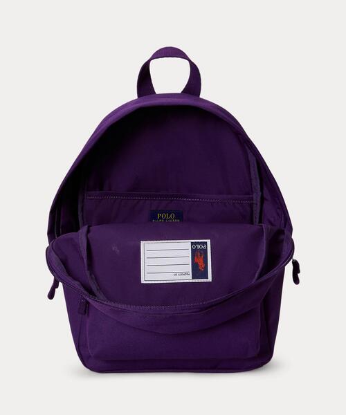 POLO RALPH LAUREN CHILDRENSWEAR（ポロ ラルフ ローレン チルドレンズウェア）の「Polo ベア スモール バックパック（バックパック/リュック・キッズ・パープル・ONE）」の4枚目の写真
