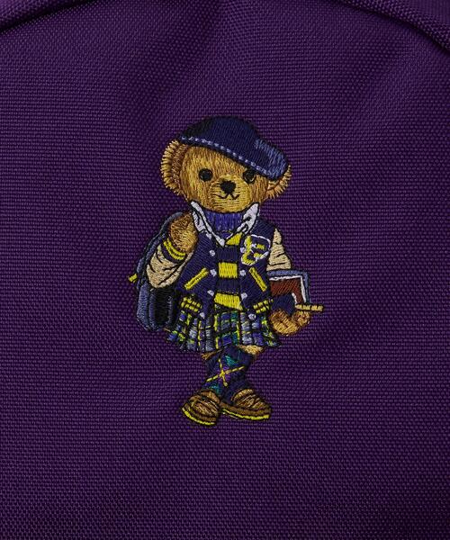 POLO RALPH LAUREN CHILDRENSWEAR（ポロ ラルフ ローレン チルドレンズウェア）の「Polo ベア スモール バックパック（バックパック/リュック・キッズ・パープル・ONE）」の5枚目の写真