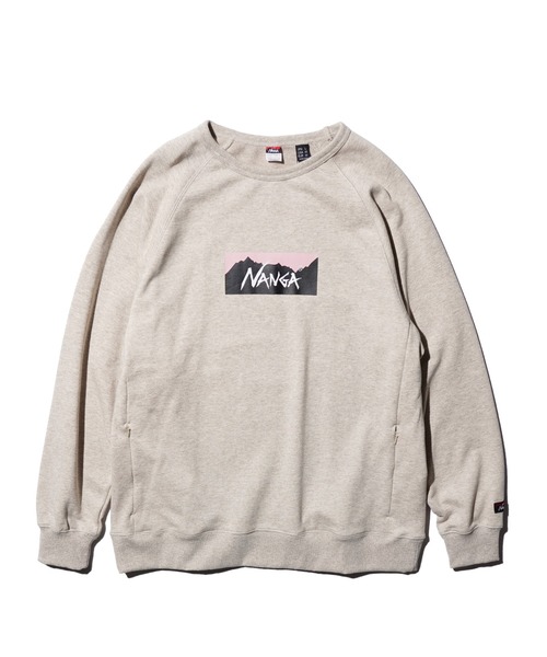 セール】NANGA / ナンガ ECO HYBRID BOX LOGO SWEATSHIRT エコ